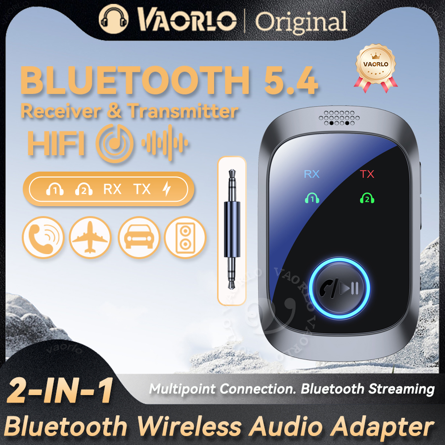Audio Hd Music - 2-in-1 Bluetooth 5.4 Audio Receiver/Transmitter 3.5mm
