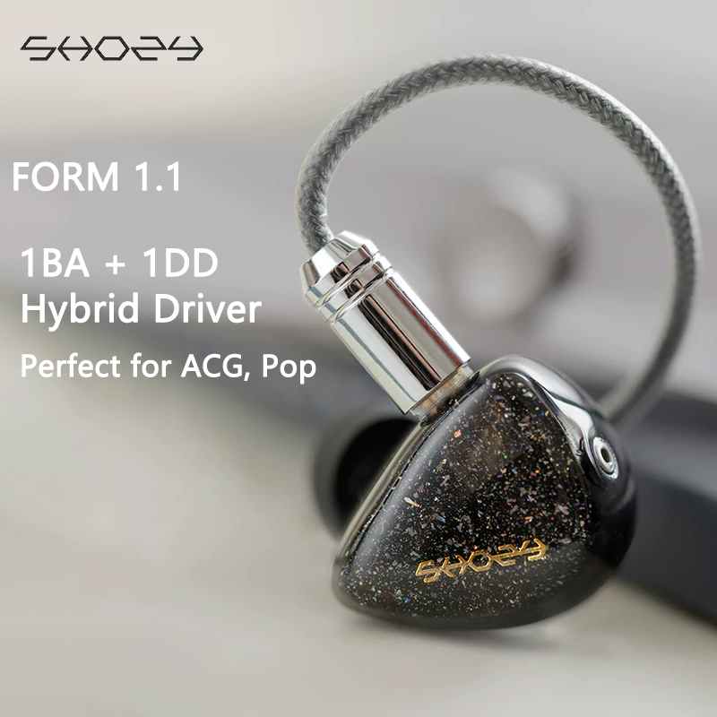 Audio Music Technology - Shozy Form 1.1 Hybrid IEM Wired