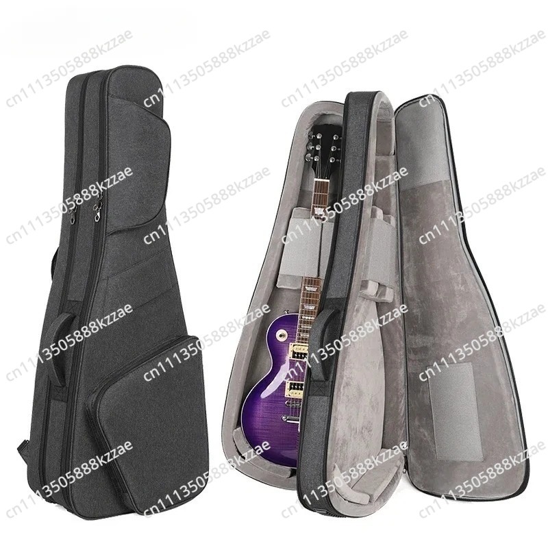 Case Guitar Gig Bag - Double Electric Guitar Bag Soft Case