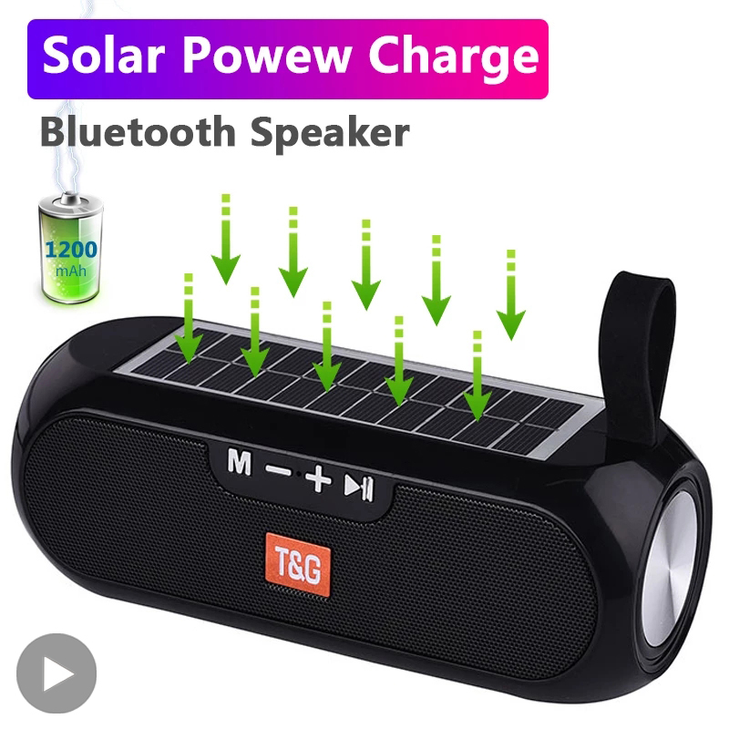 Audio Music Center - Solar Radio FM Outdoor Portable Wireless
