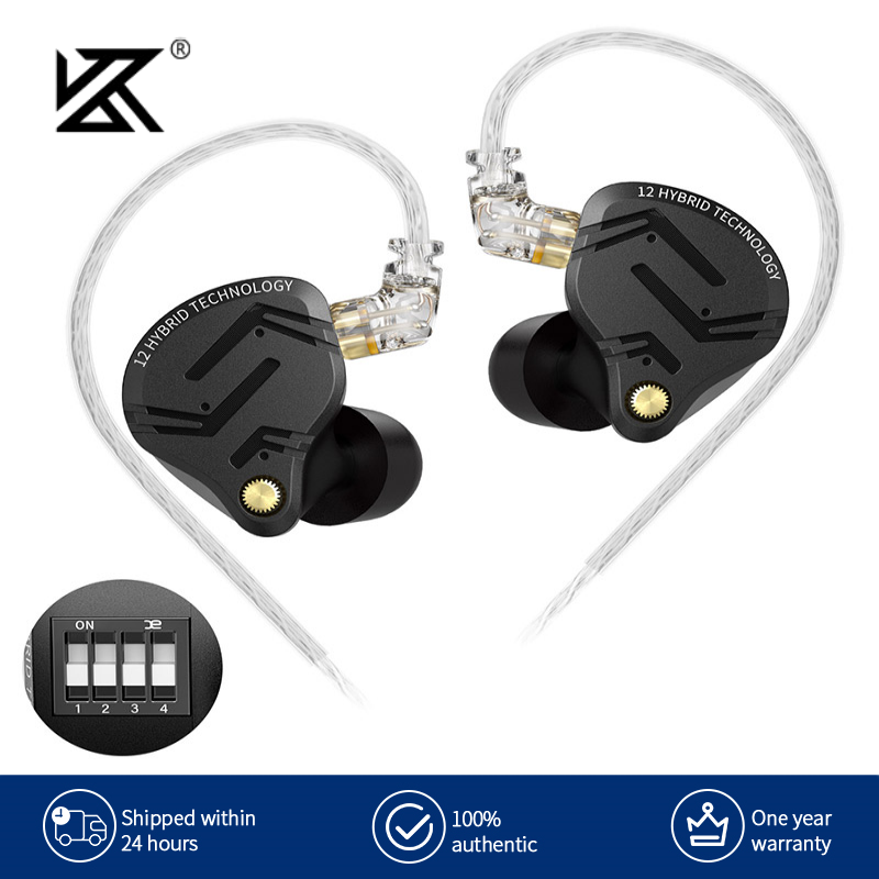 Audio Music Technology - KZ ZS12 PRO X Metal Earphones
