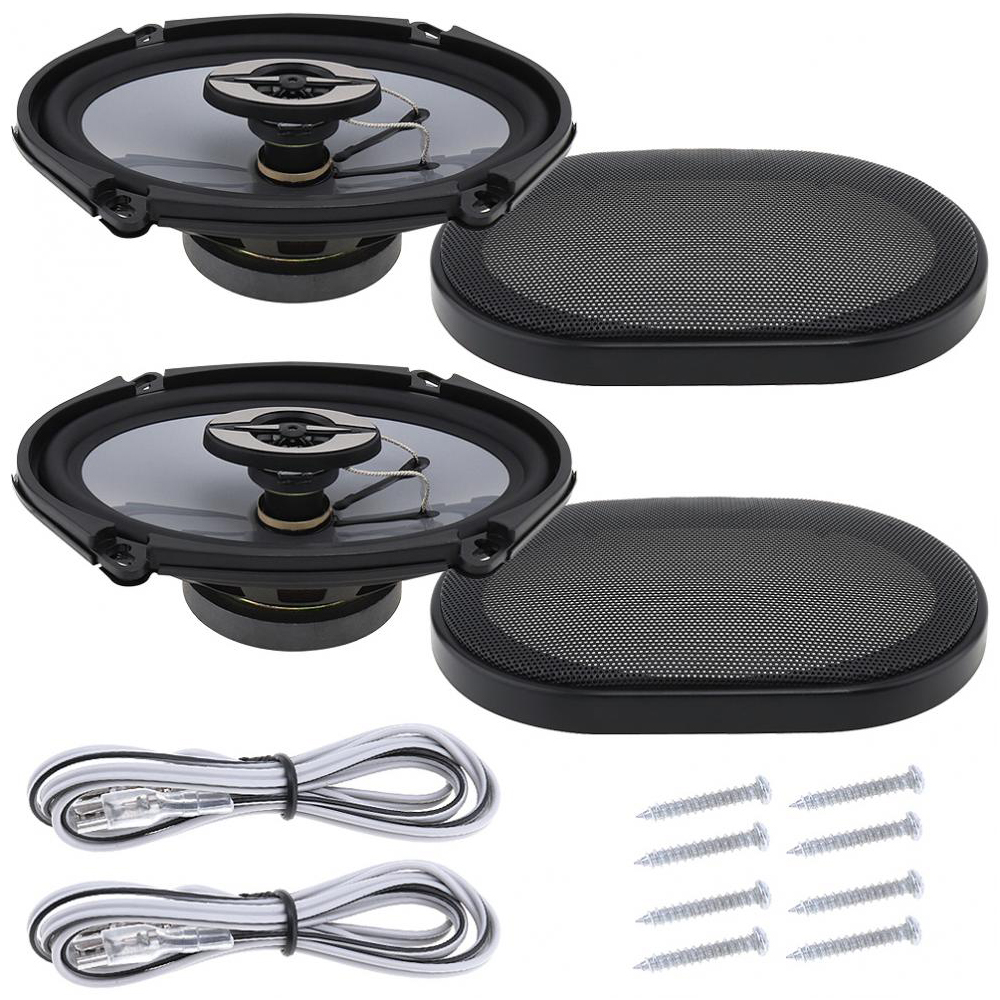 Pair 5*7 Inch Car HIFI Coaxial - Audio Universal Music 评论和价格