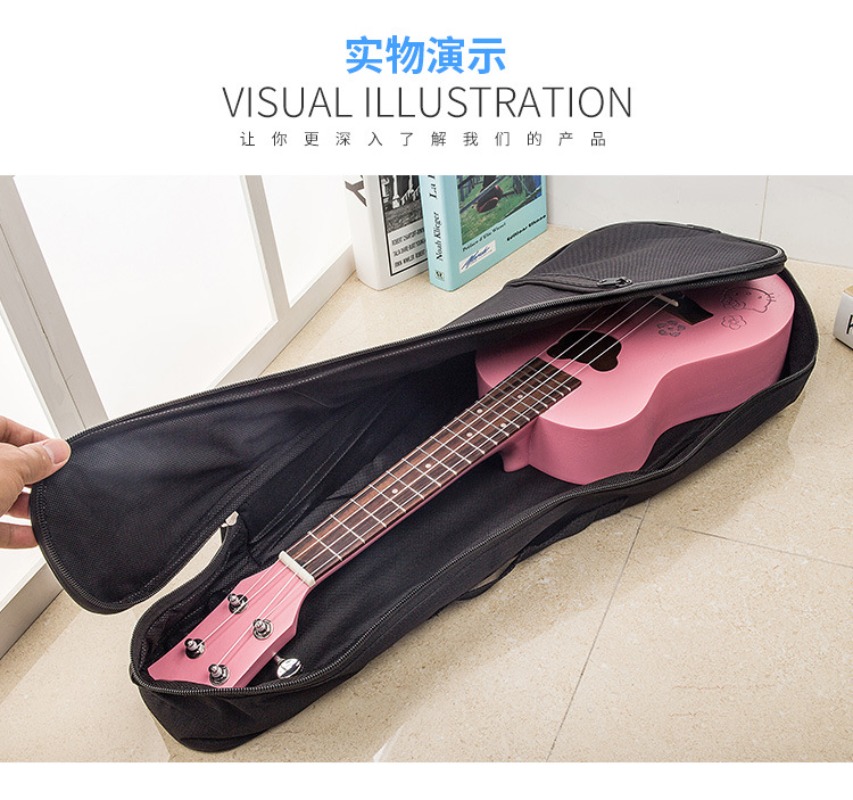 Padded Ukulele Case Bag with T - Case Guitar Gig Bag 评论和价格