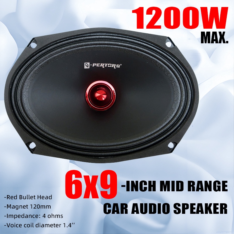 1PC 6x9 Inch Car Speakers 1200 - Audio Universal Music 评论和价格