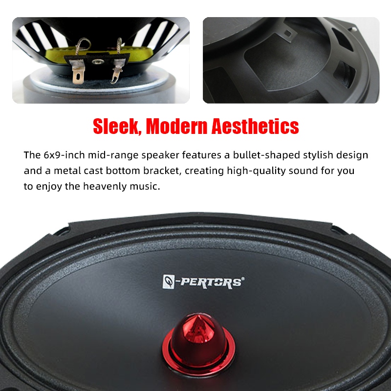 1PC 6x9 Inch Car Speakers 1200 - Audio Universal Music 评论和价格