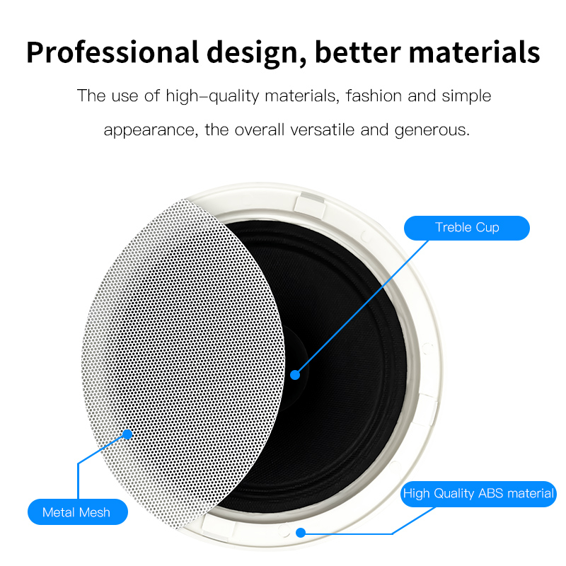6 Inch 8ohm Ceiling Speaker Fu - Audio Music Background Free 评论和价格