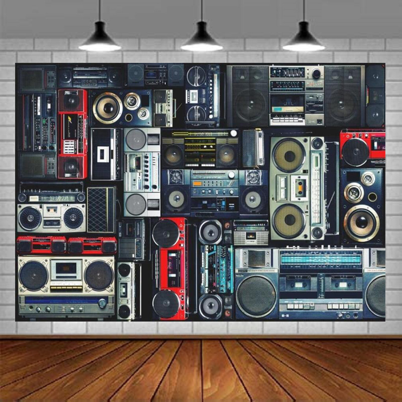 Photography Backdrop Of Radio  - Audio Music Background Free 评论和价格