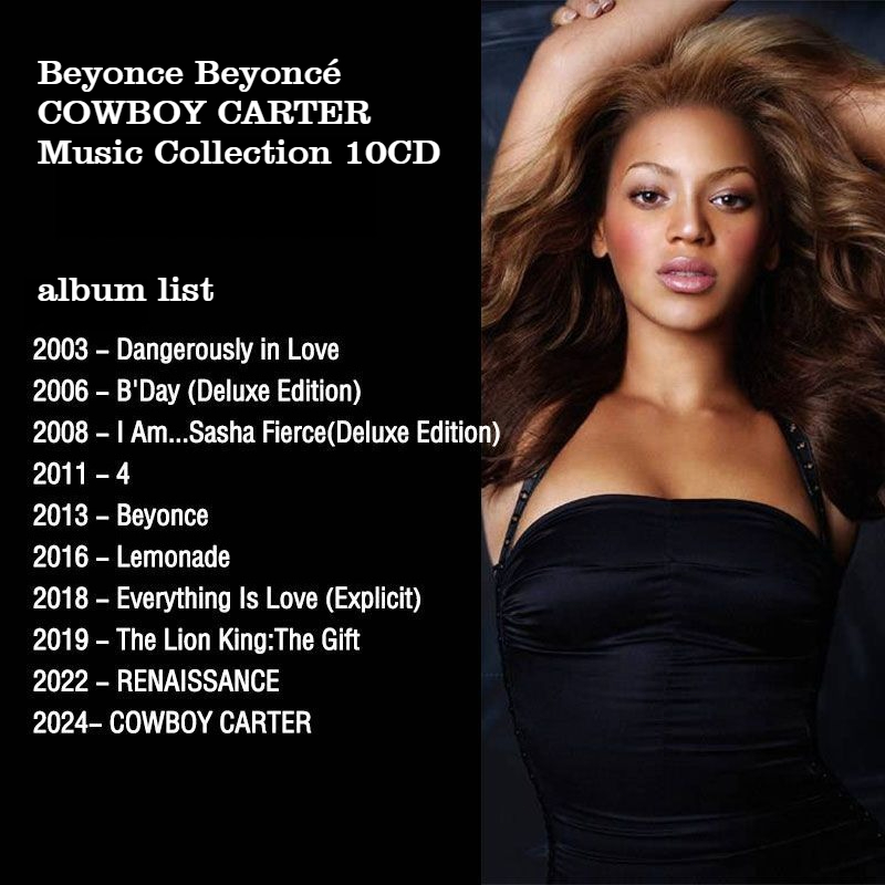 Beyonce 10CD Music Album Colle - Audio With Music 评论和价格