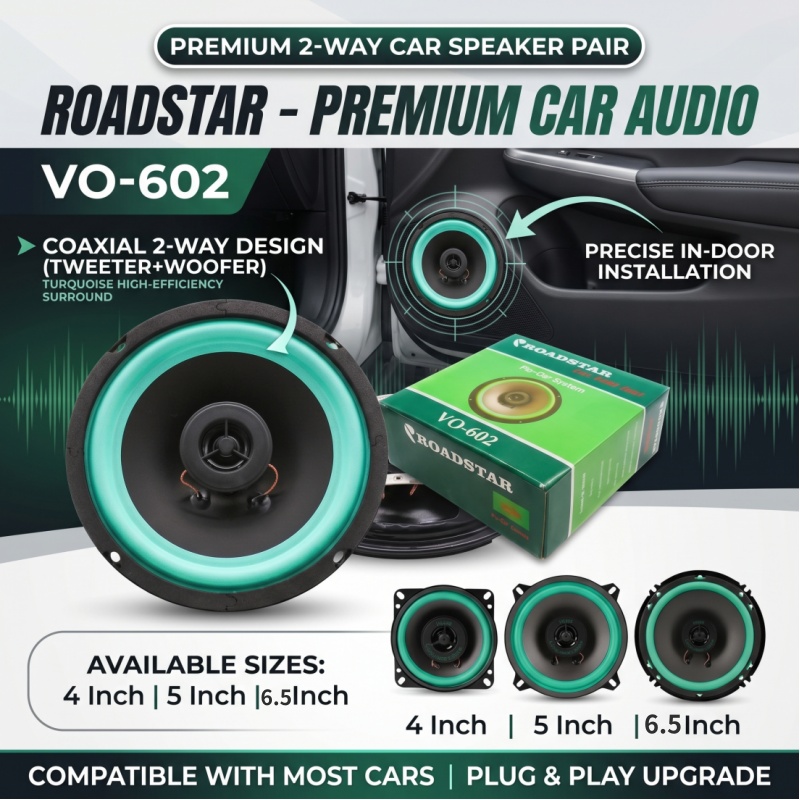 4/5/6.5 Inch Car Speakers Coax - Audio Universal Music 评论和价格
