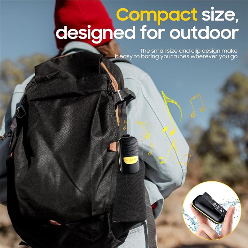 B68C Clip-On Portable Bluetoot - Audio Music Online 评论和价格