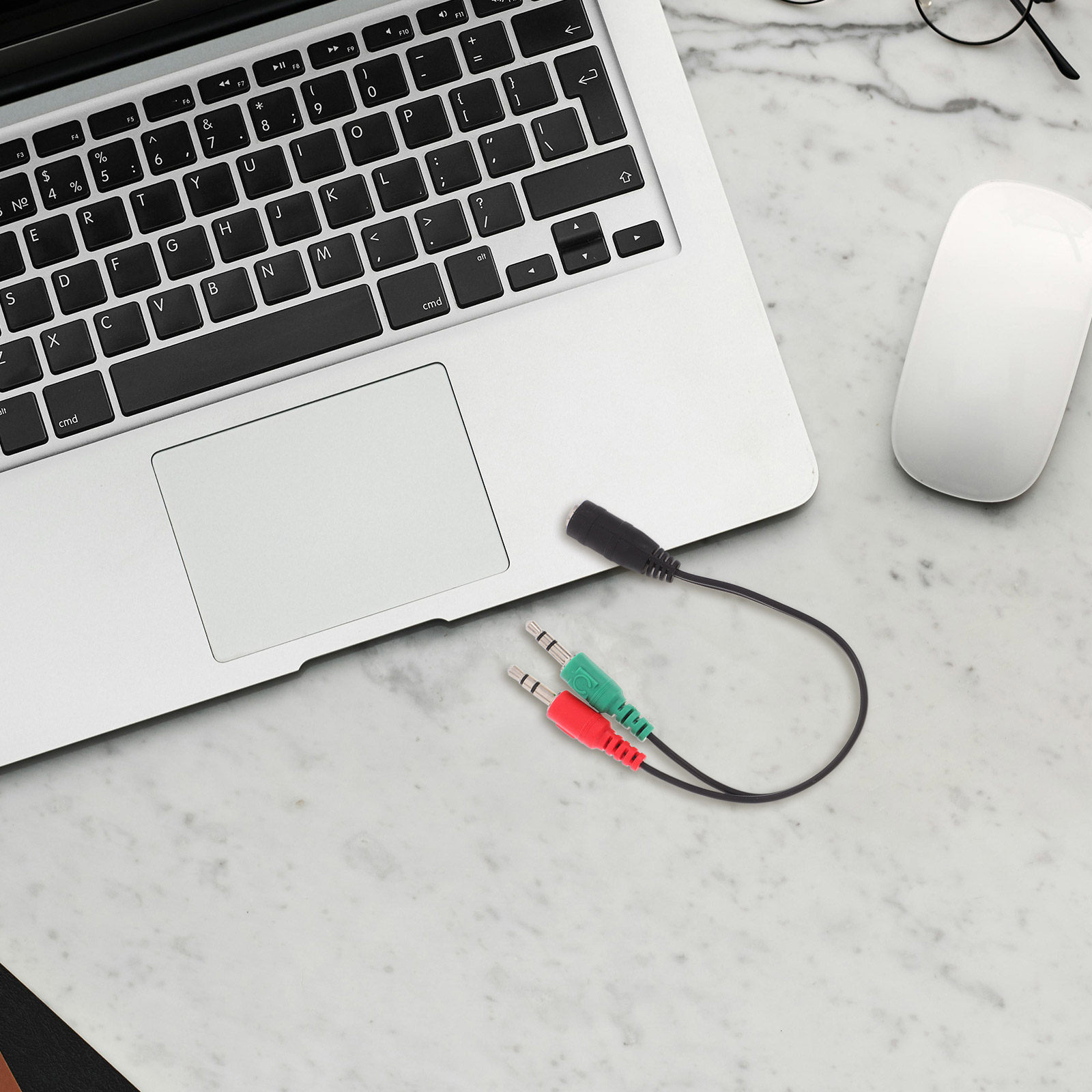 Dual Headphone Adapter 3.5mm A - Audio Music Technology 评论和价格