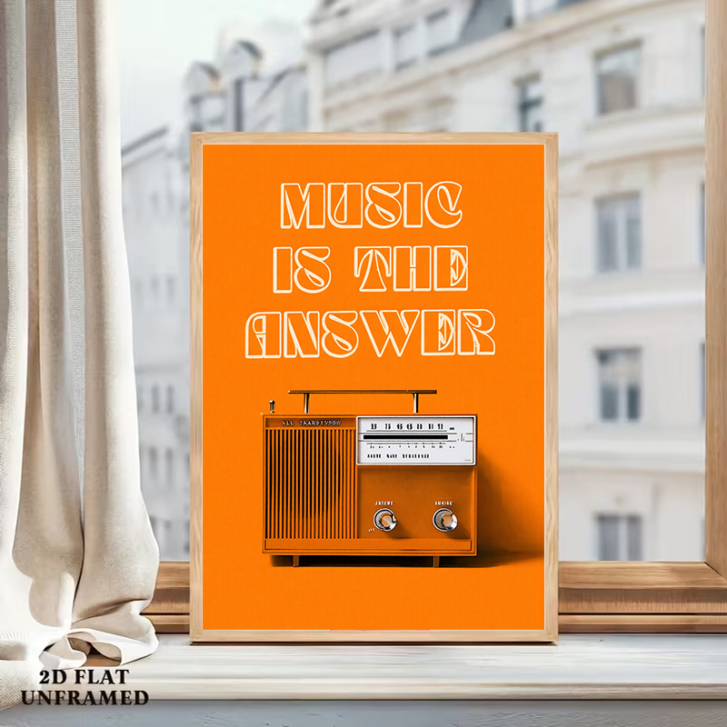 Vintage Radio Wall Art Framele - Audio Music Background Free 评论和价格