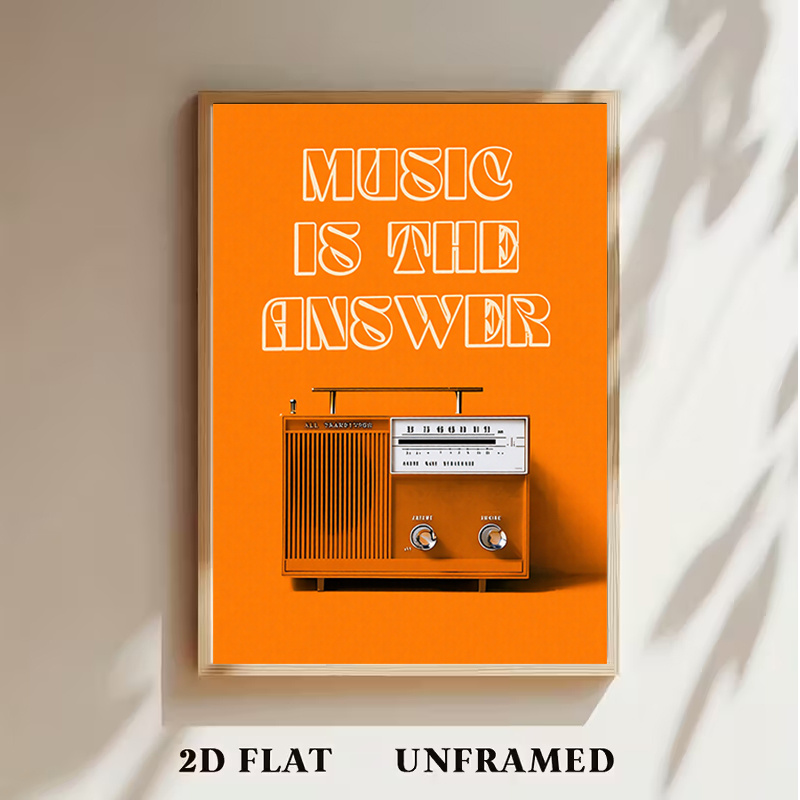 Vintage Radio Wall Art Framele - Audio Music Background Free 评论和价格