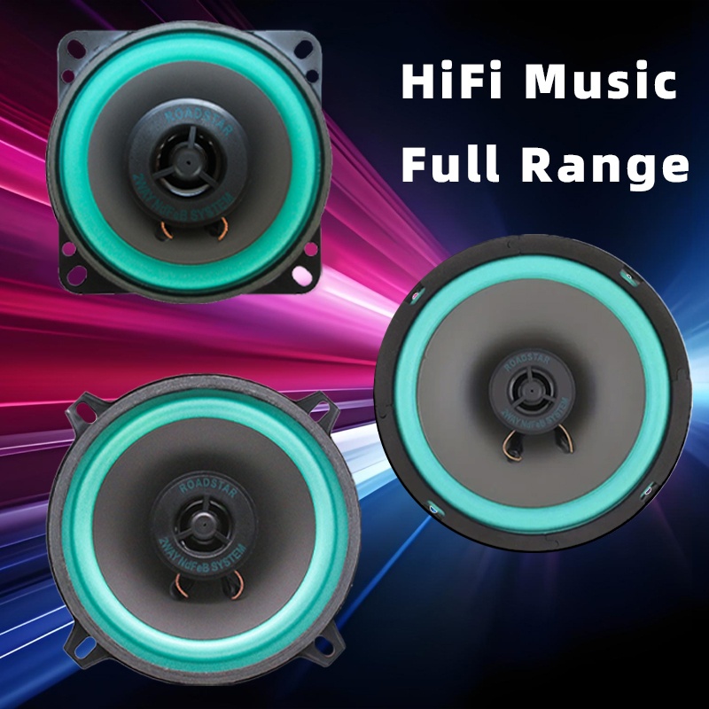1PC 4/5/6 Inch Car Speakers 10 - Audio Universal Music 评论和价格