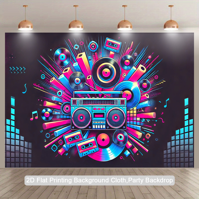 2D flat, 1-piece product. Retr - Audio Music Background Free 评论和价格