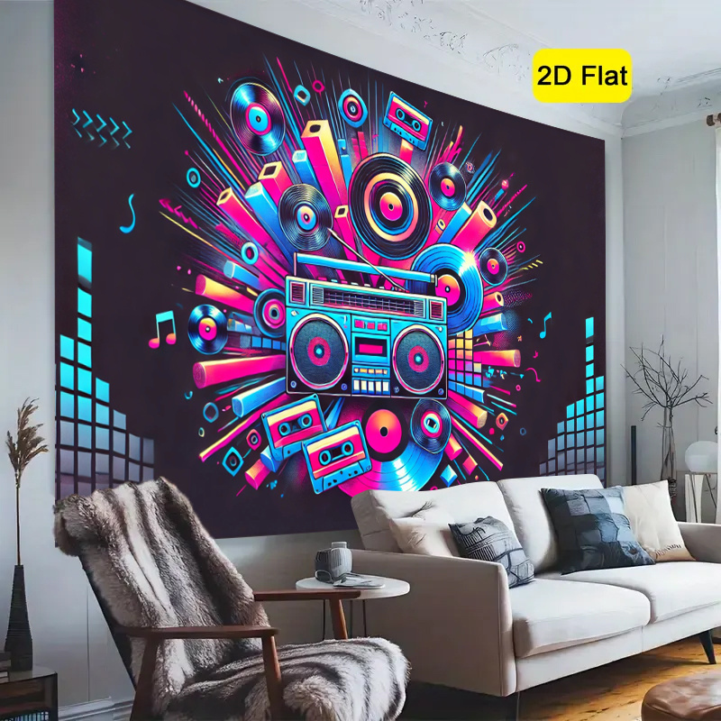 2D flat, 1-piece product. Retr - Audio Music Background Free 评论和价格