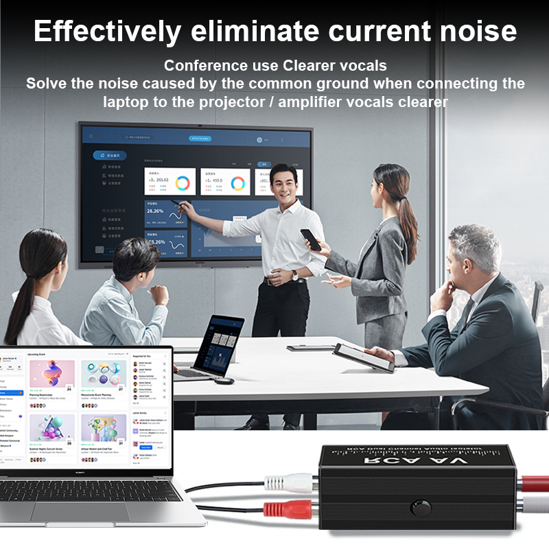 Portable 2 Channels RCA Ground - Audio With Music 评论和价格