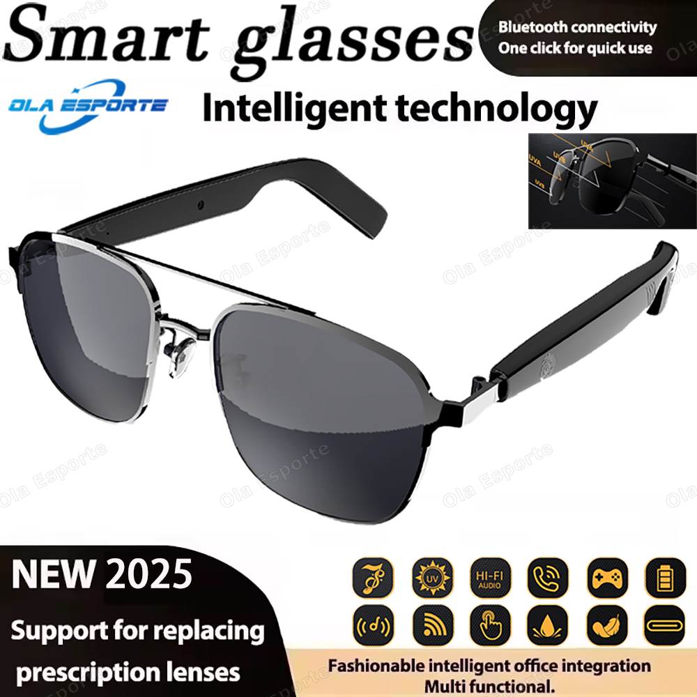 Smart Audio Glasses Air conduc - Audio Hd Music 评论和价格