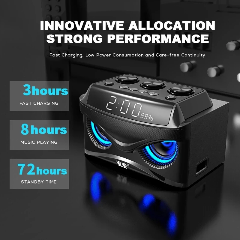 Wireless Bluetooth Speaker Por - Audio Music Center 评论和价格
