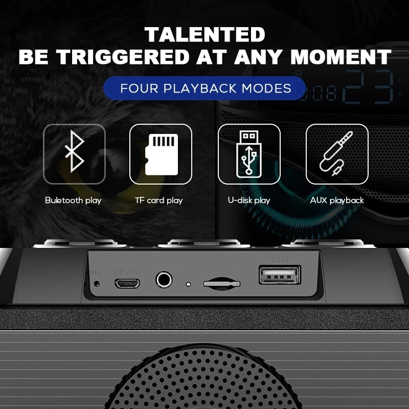 Wireless Bluetooth Speaker Por - Audio Music Center 评论和价格