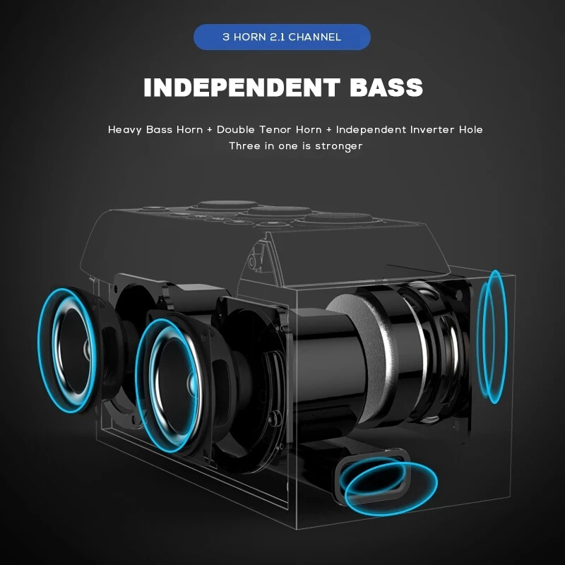 Wireless Bluetooth Speaker Por - Audio Music Center 评论和价格
