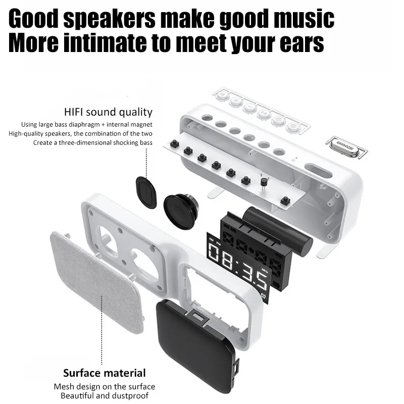 HIFI Bass Stereo Sound System  - Audio Music Center 评论和价格