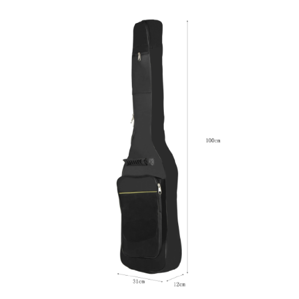 Black Electric Guitar Gig Bag  - Case Guitar Gig Bag 评论和价格