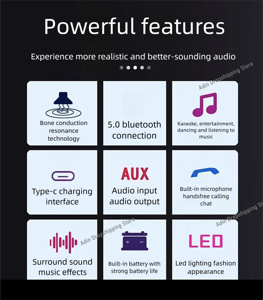 Adin 26w Vibration Bluetooth S - Audio Music Center 评论和价格