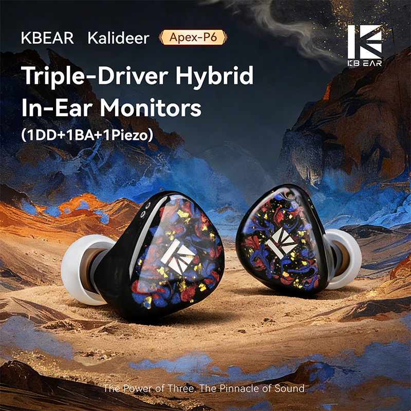  KBEAR Kalideer Apex-P6 HiFi  - Audio Music Technology 评论和价格