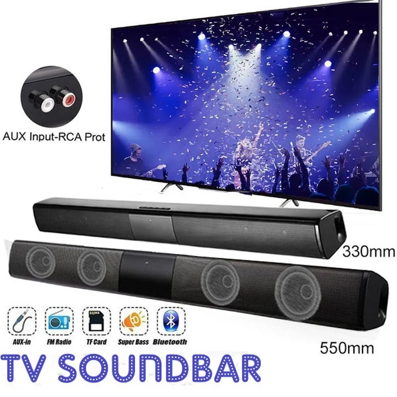 40W High Power Soundbar for TV - Audio Music Center 评论和价格