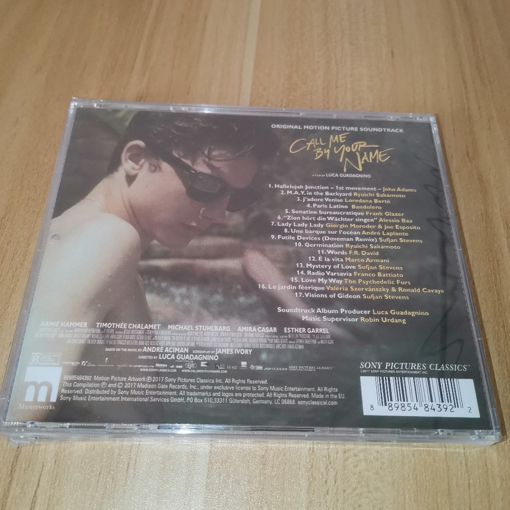 Call Me by Your Name Soundtrac - Audio Music New Song 评论和价格