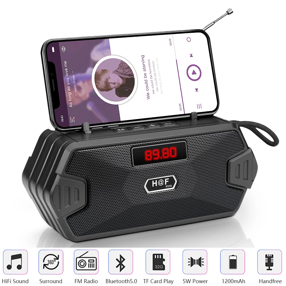Bass Hifi Outdoor Portable Aux - Audio Music Center 评论和价格
