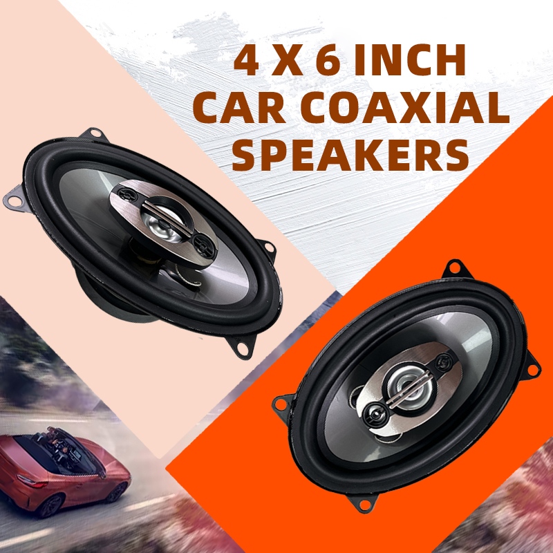 4*6Inch Car Speaker 450W Unive - Audio Universal Music 评论和价格