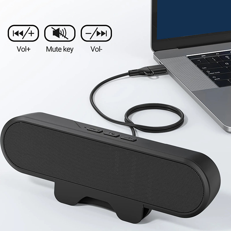 Mini Soundbar Speaker Clip Por - Audio Music Center 评论和价格