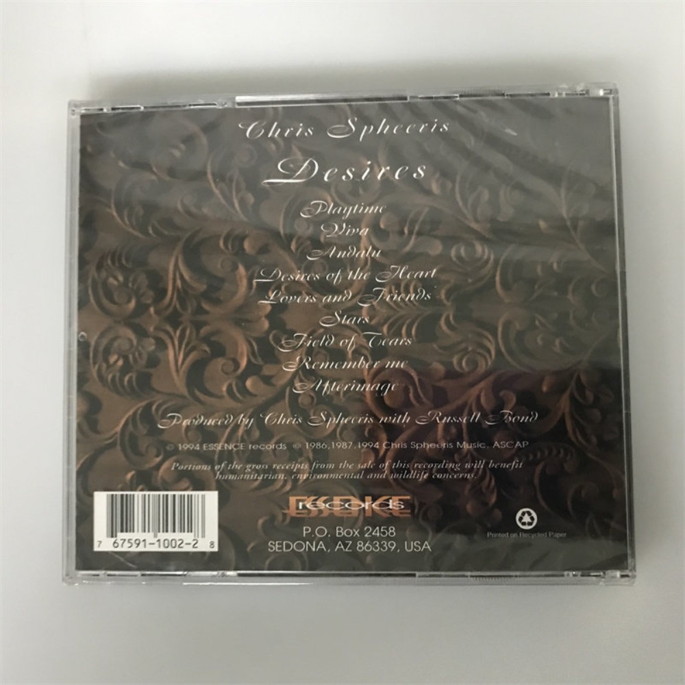 CD 'Desires' Chris Spheeris Mu - Audio With Music 评论和价格