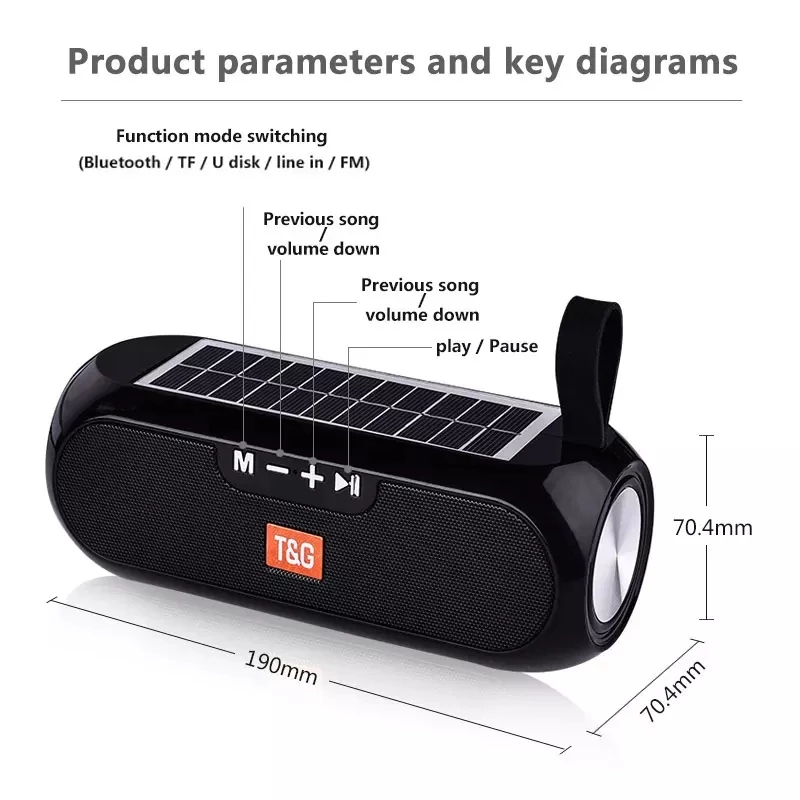 Solar Radio FM Outdoor Portabl - Audio Music Center 评论和价格