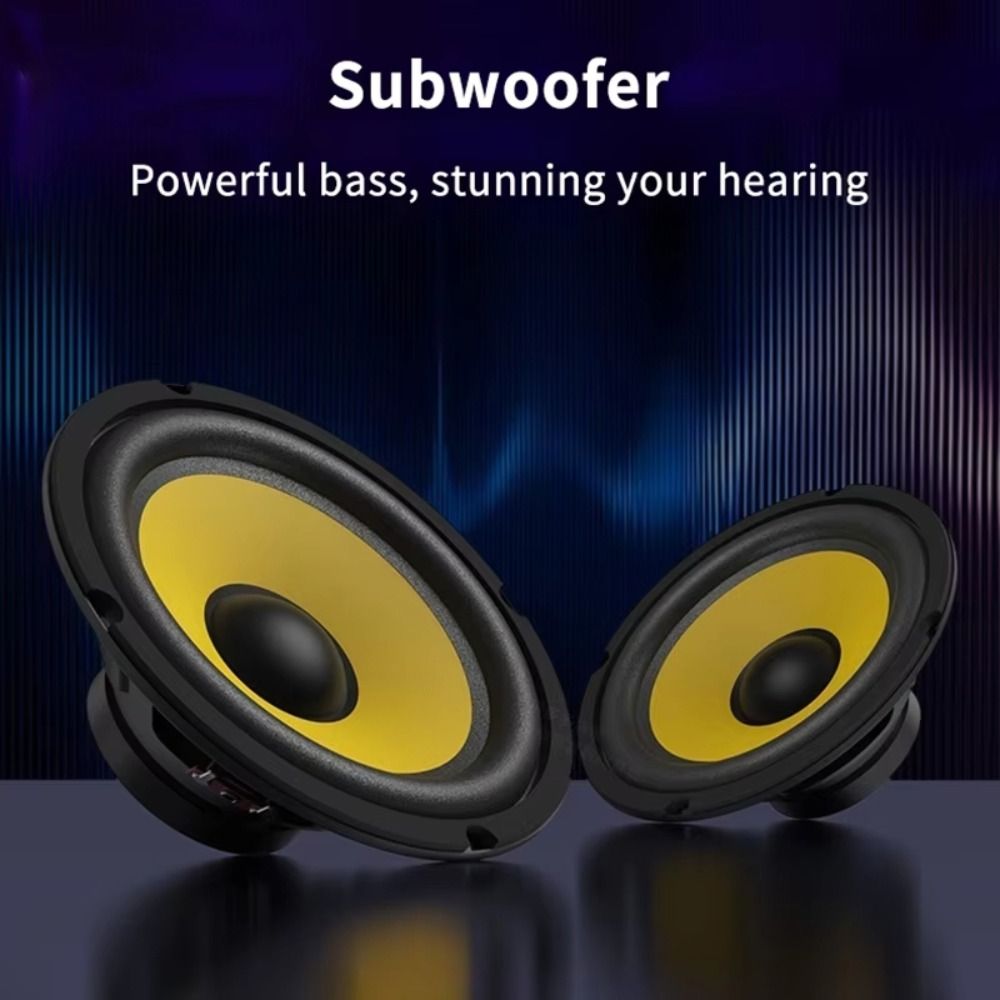 5/6/8/10 Inch Car Bass Speaker - Audio Universal Music 评论和价格